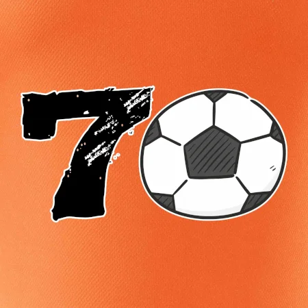 Fotbal kulaté narozeniny 70