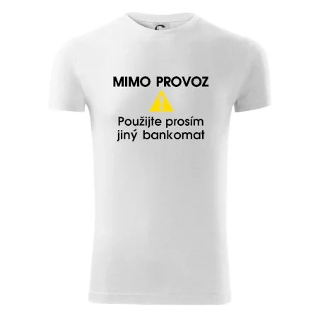 Mimo provoz - použijte jiný bankomat