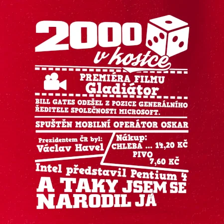 2000 v kostce