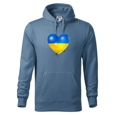 Ukrajina srdce vlajka