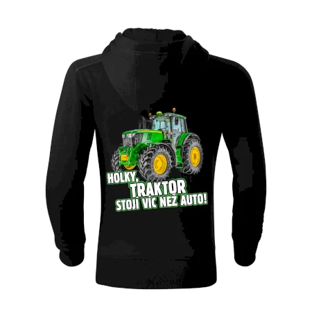 Holky, traktor stojí víc než auto