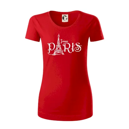 Paris nápis Eiffelovka rovný