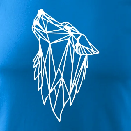 Geometrie - vlk - vyjící