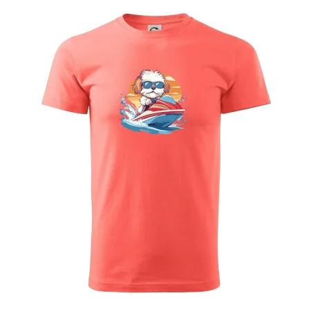 Bišonek na vodním skútru