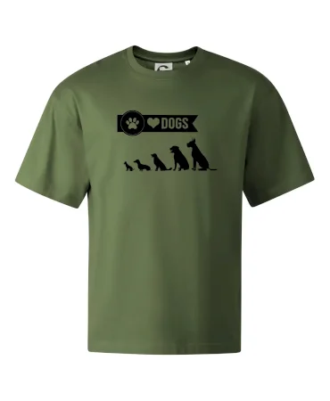 I love dogs - tlapka