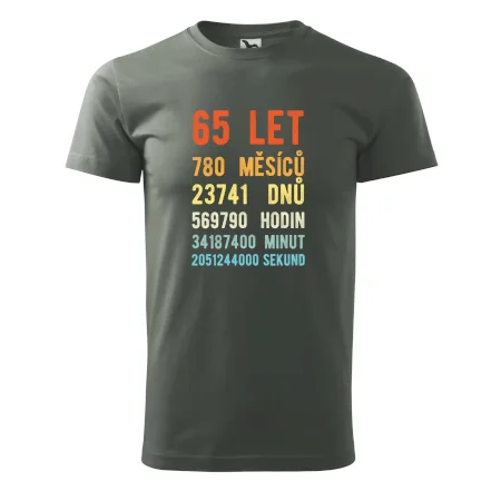 Narozeniny 65 přepočet času