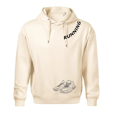 Running nápis šikmo