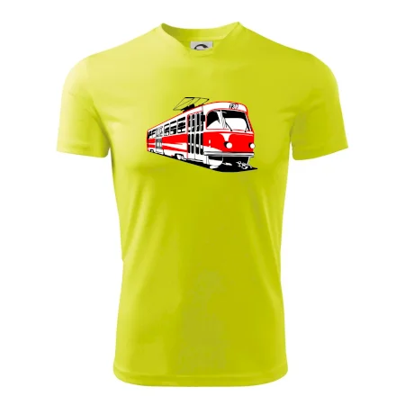 Tramvaj T3R barevná