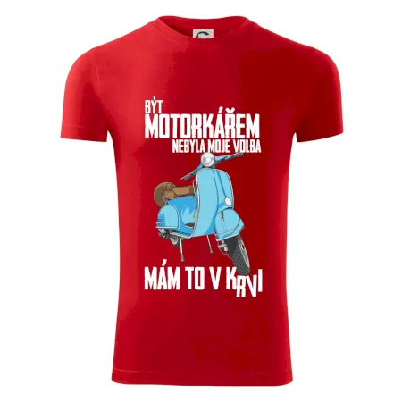 Být motorkářem nebyla moje volba skútr