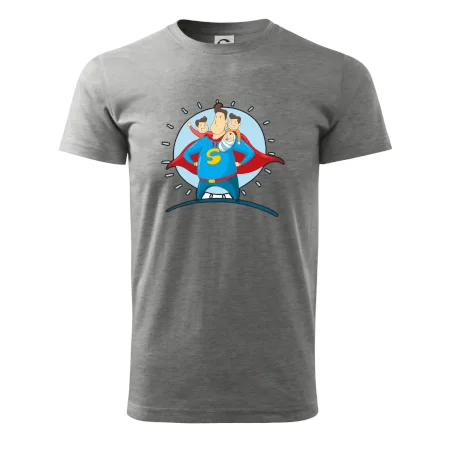 Táta superman - kluk, kluk a dítě