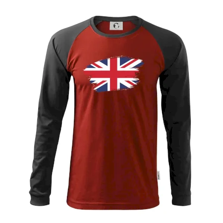 Britská vlajka roztrhaná