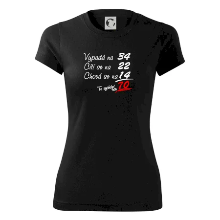 Vypadá, cítí se, chová se - 70 let