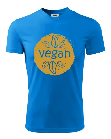 Vegan hnědá kruh
