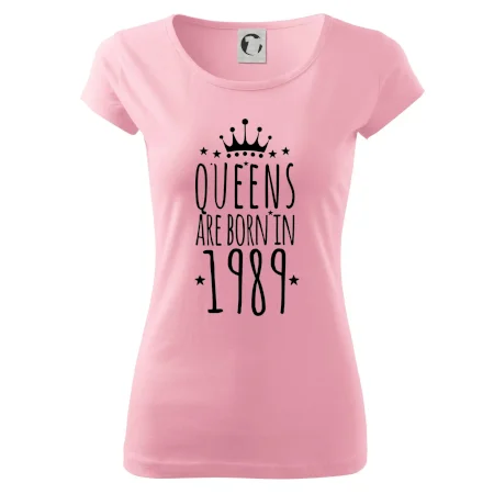 Queens are born in 1989