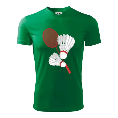 Badminton - pálka a košík