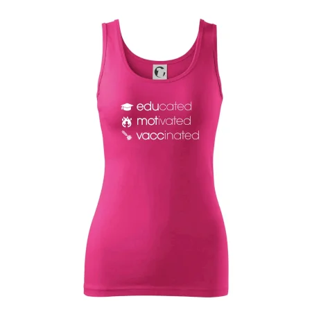 Educated motivated vaccinated