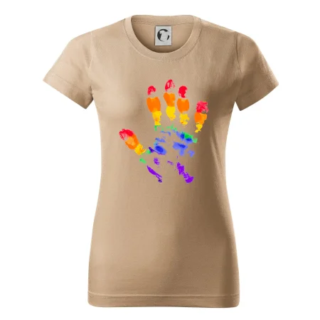 LGBT hand print