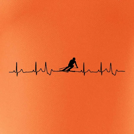 Lyžař EKG