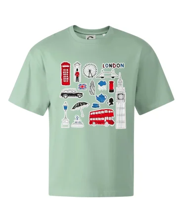 Velká Británie - kreslené ikonky
