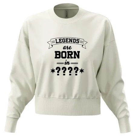 Legends are born in (tvůj měsíc narození)