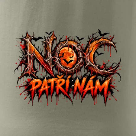Noc patří nám gotické trnité písmo