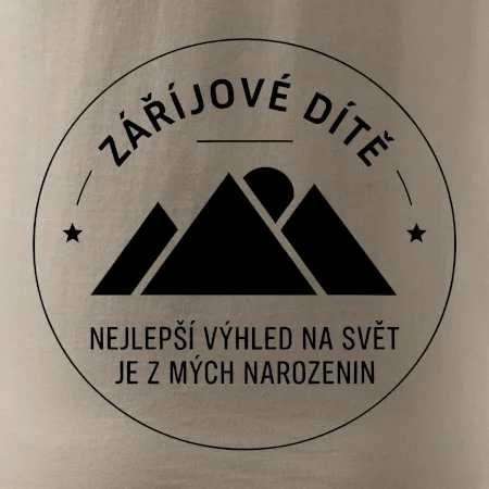 Zářijové dítě. Nejlepší výhled na svět je z mých narozenin