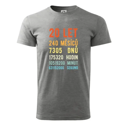 Narozeniny 20 přepočet času
