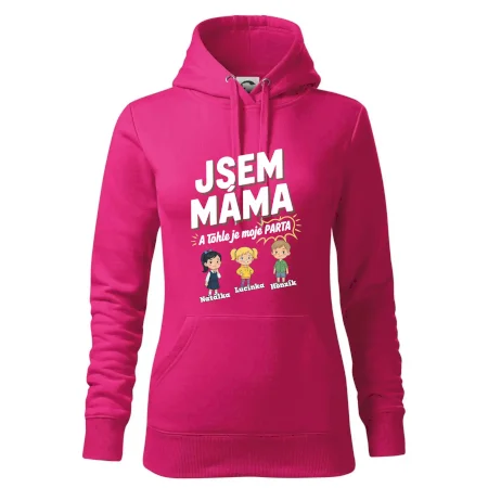 Jsem máma a tohle je moje parta  (obrázky a jména dětí)