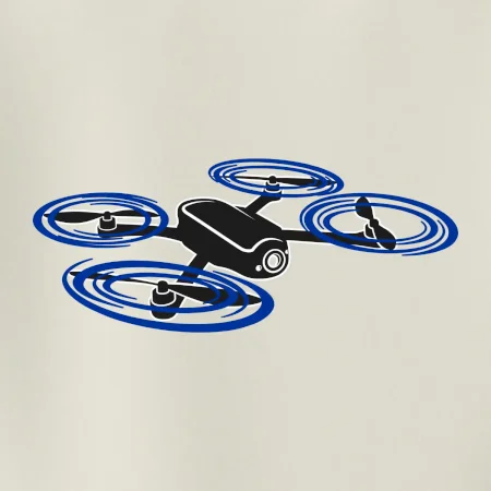 Dron letící
