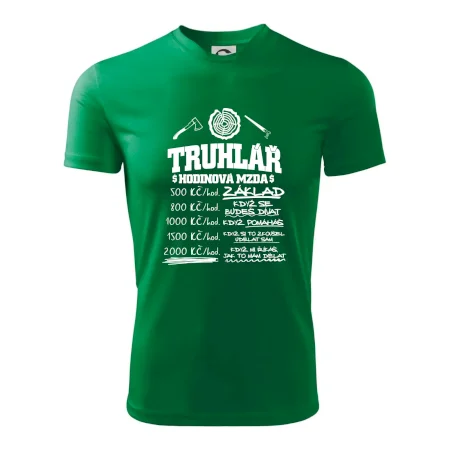 Hodinová mzda truhlář