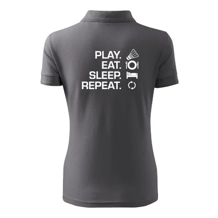 Play Eat Sleep Repeat badminton