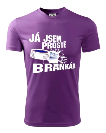 Ja jsem prostě brankář hokej