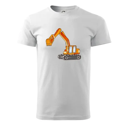 Bagr bez nápisu oranžový