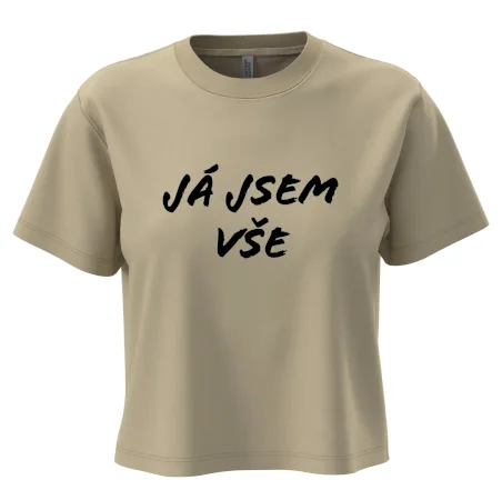 Nápis Já jsem vše!
