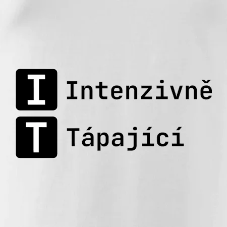 IT Nápis Intenzivně Tápající