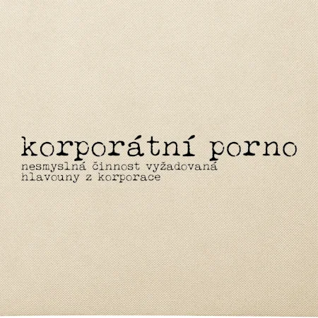 Čeština 2.0 - korporátní porno