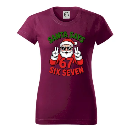 Santa says 67
