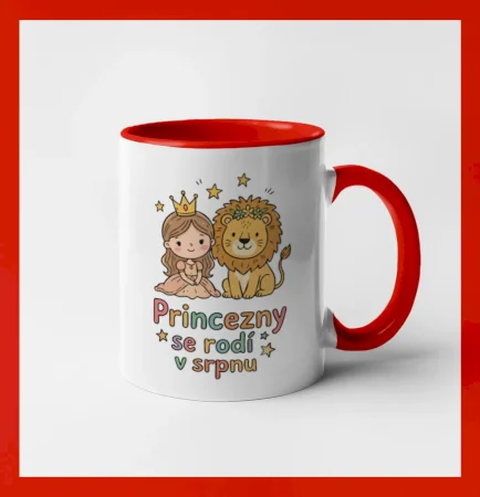 Dětský obrázek - princezny se rodí v srpnu