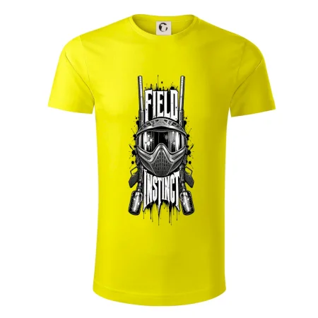 Černobílá maska field instinct paintball