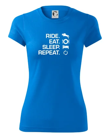 Ride Eat Sleep Repeat koně