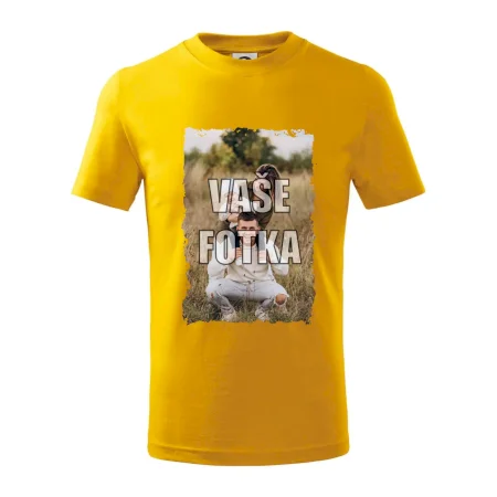 Triko s vlastní fotkou