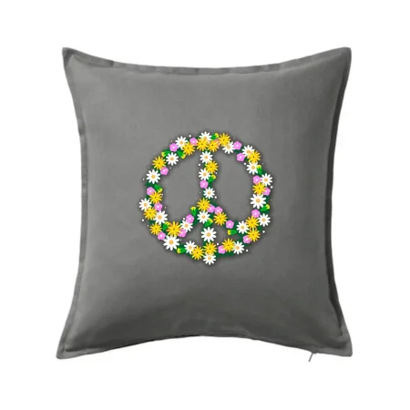 Peace symbol kopretiny