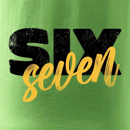 Six seven - písmo