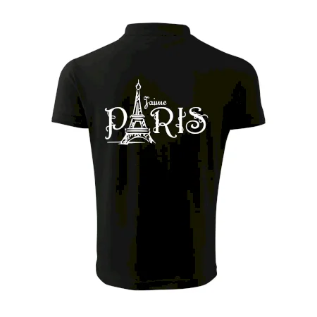 Paris nápis Eiffelovka rovný