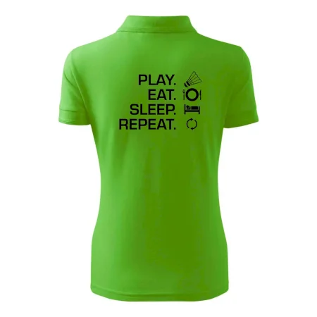 Play Eat Sleep Repeat badminton