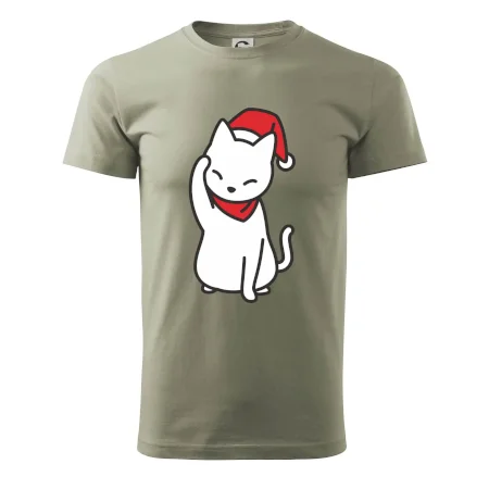 Vánoční kočka mávající