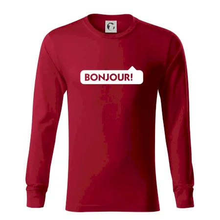 Nápis Bonjour