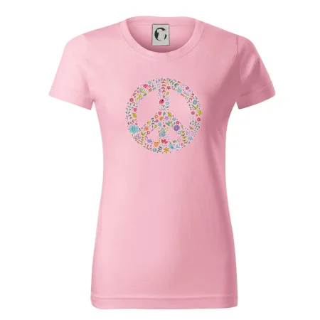Peace symbol lístečky