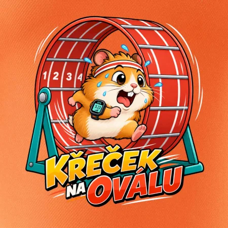 Běžecký křeček na oválu