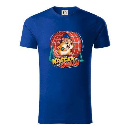 Běžecký křeček na oválu